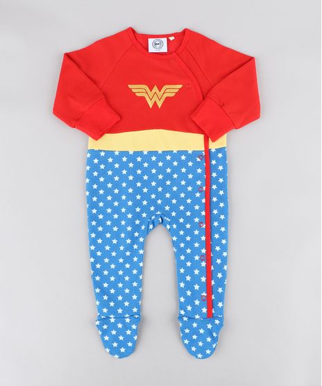 Macacao-Infantil-Mulher-Maravilha-em-Moletom-Manga-Longa-Vermelho-9205114-Vermelho_1