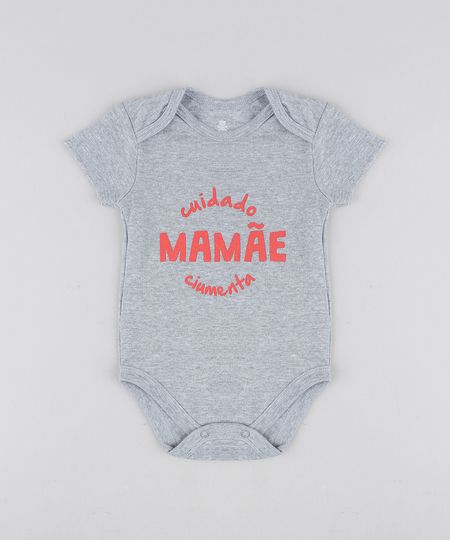 Body-Infantil--Mamae-Ciumenta--Manga-Curta-Decote-Redondo-Cinza-Mescla-9208148-Cinza_Mescla_1