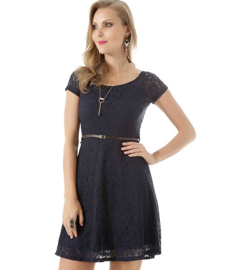 Vestido-em-Renda-com-Cinto-Azul-Marinho-8407031-Azul_Marinho_1
