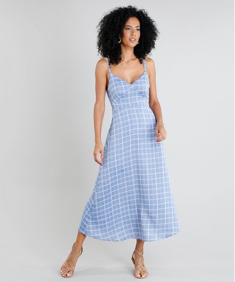 Vestido-Feminino-Midi-Estampado-Xadrez-Alca-Fina-Azul-9369694-Azul_1