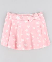 Short-Saia-Infantil-Estampado-de-Estrelas-com-Laco-Rosa-9416203-Rosa_1