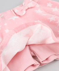 Short-Saia-Infantil-Estampado-de-Estrelas-com-Laco-Rosa-9416203-Rosa_5