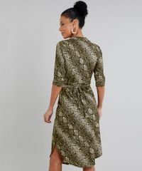 Vestido-Chemise-Feminino-Curto-Estampado-Animal-Print-Manga-Curta-Kaki-9431154-Kaki_2