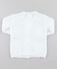 Cardigan-Infantil-com-Bolsos-em-Trico-Texturizado-Branco-9345923-Branco_2