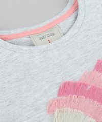 Blusa-Infantil-Porco-Espinho-com-Franjas-Manga-Curta-Decote-Redondo-Cinza-Mescla-Claro-9471145-Cinza_Mescla_Claro_4