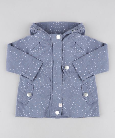 Jaqueta-Corta-Vento-Infantil-Estampada-de-Poa-com-Capuz-Cinza-9356985-Cinza_1