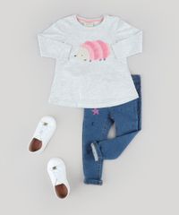 Blusa-Infantil-Porco-Espinho-com-Franjas-Manga-Longa-Decote-Redondo-Cinza-Mescla-Claro-9471146-Cinza_Mescla_Claro_3