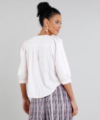 Camisa-Feminina-em-Linho-com-Botoes-Manga-Curta-Decote-V-Rosa-Claro-9382347-Rosa_Claro_2 Camisa-Feminina-em-Linho-com-Botoes-Manga-Curta-Decote-V-Rosa-Claro-9382347-Rosa_Claro_2