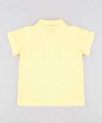 Polo-Infantil-Basica-em-Piquet-Manga-Curta-com-Bordado-Amarela-2-8527029-Amarelo_2_2