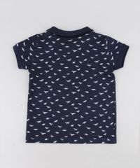 Polo-Infantil-em-Piquet-Estampada-de-Dinossauros-Manga-Curta-Azul-Marinho-9441606-Azul_Marinho_2