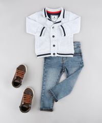 Jaqueta-Infantil-Canelada-com-Bolsos-Cinza-Mescla-Claro-9200188-Cinza_Mescla_Claro_3