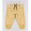 Calca-Infantil-em-Moletom-Mescla-Amarela-9340460-Amarelo_1