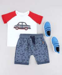 Bermuda-Infantil-Jogger-Estampada-de-Carros-em-Moletom-Azul-9428937-Azul_3