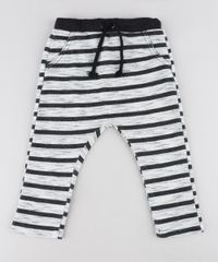 Calca-Infantil-Jogger-Listrada-em-Moletom-Cinza-Mescla-Claro-9435462-Cinza_Mescla_Claro_1