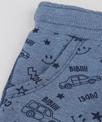 Calca-Infantil-Jogger-Estampada-de-Carros-em-Moletom-Azul-9471851-Azul_4