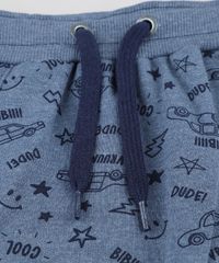 Calca-Infantil-Jogger-Estampada-de-Carros-em-Moletom-Azul-9471851-Azul_6