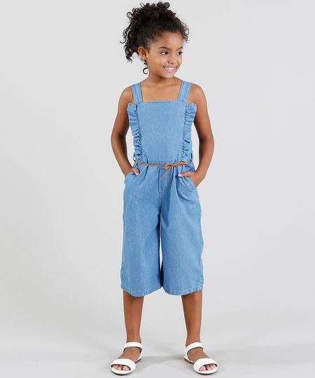 Macacao-Pantacourt-Jeans-com-Babado-e-Cinto-Azul-Claro-8801637-Azul_Claro_1