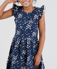 Vestido-Infantil-Estampado-de-Borboletas-com-Babado-Azul-Marinho-9426377-Azul_Marinho_4