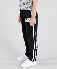 Calca-Infantil-Star-Wars-Esportiva-com-Faixas-Laterais-Preta-9336455-Preto_1