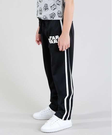 Calca-Infantil-Star-Wars-Esportiva-com-Faixas-Laterais-Preta-9336455-Preto_1