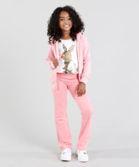 Blusao-Infantil-Estampado-de-Poa-com-Capuz-em-Moletom-Rosa-Claro-9362179-Rosa_Claro_3