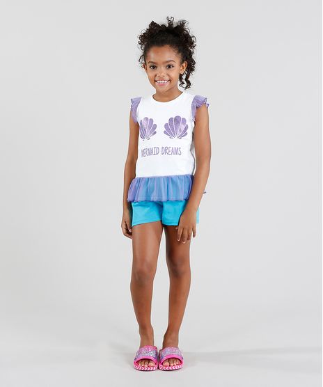 Pijama-Infantil-Sereia-Regata-com-Brilho-e-Tule-Branco-9416406-Branco_1