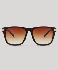 Oculos-de-Sol-Quadrado-Unissex-Oneself-Marrom-9524141-Marrom_1
