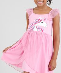 Camisola-Infantil-Unicornio-com-Tule-Sem-Manga-Rosa-9418553-Rosa_3