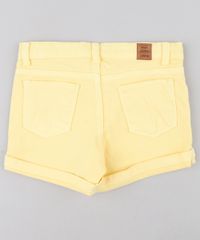 Short-Color-Infantil-com-Bolsos-Barra-Dobrada-Amarelo-9243179-Amarelo_2