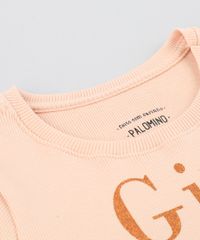 Blusa-Infantil-Canelada--Girl-Power--com-Glitter-Manga-Curta-Decote-Redondo-Laranja-Claro-9457393-Laranja_Claro_4
