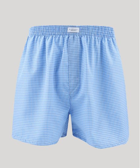 Samba-Cancao-Masculina-Estampada-Xadrez-Azul-Claro-9477284-Azul_Claro_1