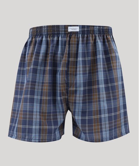 Samba-Cancao-Masculina-Estampada-Xadrez-Azul-9477285-Azul_1