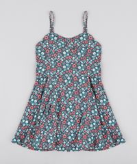 Vestido-Infantil-Estampado-Floral-com-No-Alca-Fina-Verde-9328161-Verde_1