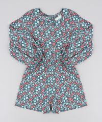 Macaquinho-Infantil-Estampado-Floral-Manga-Longa-Verde-9371288-Verde_1