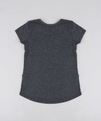 Blusa-Infantil-Minnie-com-Paete-Manga-Curta-Decote-Redondo-Cinza-Mescla-Escuro-9406272-Cinza_Mescla_Escuro_2