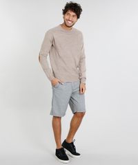 Sueter-Masculino-em-Trico-com-Suede-Kaki-9327988-Kaki_3