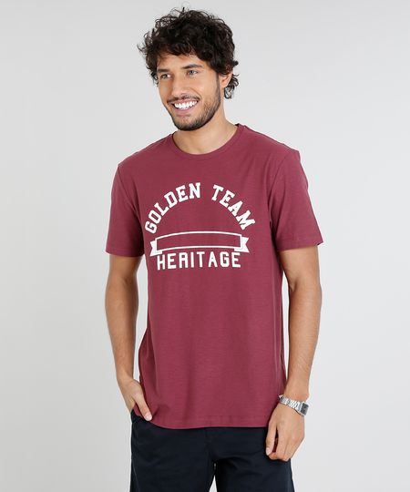 Camiseta-Masculina--Golden-Team--Manga-Curta-Gola-Careca-Vinho-9455926-Vinho_1 Camiseta-Masculina--Golden-Team--Manga-Curta-Gola-Careca-Vinho-9455926-Vinho_1