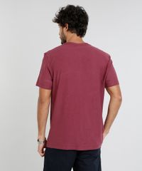 Camiseta-Masculina--Golden-Team--Manga-Curta-Gola-Careca-Vinho-9455926-Vinho_2