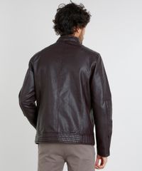 Jaqueta-Masculina-Biker-com-Bolsos-Vinho-9357809-Vinho_2