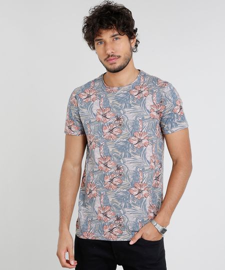 Camiseta-Masculina-Slim-Fit-Estampada-Floral-Manga-Curta-Gola-Careca-Rose-9449591-Rose_1 Camiseta-Masculina-Slim-Fit-Estampada-Floral-Manga-Curta-Gola-Careca-Rose-9449591-Rose_1