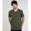 Camiseta-Masculina-Basica-Listrada-Manga-Curta-Gola-V-Verde-Militar-9447467-Verde_Militar_1