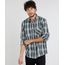Camisa-Masculina-Comfort-Estampada-Xadrez-com-Bolso-Manga-Longa-Verde-9445206-Verde_1