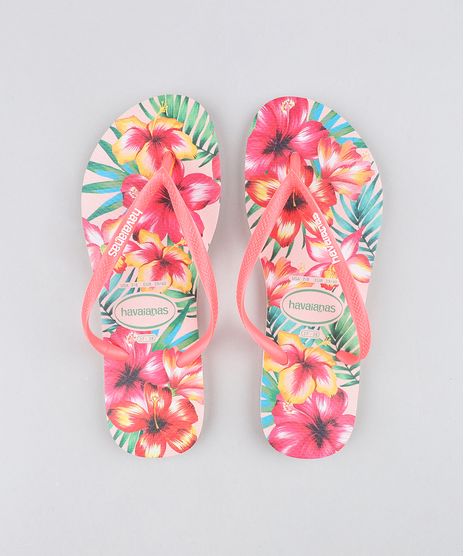 Chinelo-Havaianas-Feminino-Slim-Estampado-Floral-Rosa-9250228-Rosa_1