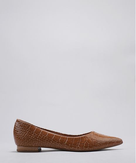 Sapatilha-Feminina-Bico-Fino-Vizzano-Croco-Caramelo-9377491-Caramelo_1