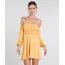 Vestido-Feminino-Curto-Ombro-a-Ombro-Estampado-de-Poa-Manga-Longa-Mostarda-9447662-Mostarda_1
