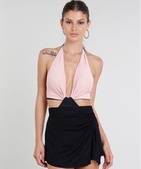 Body-Feminino-Frente-Unica-Dupla-Face-com-Vazado-Decote-V-Rosa-Claro-9431089-Rosa_Claro_1