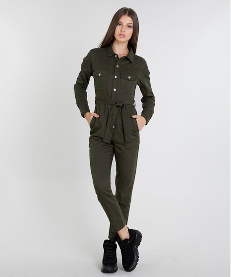 Macacao-de-Sarja-Feminino-com-Bolsos-Manga-Longa-Verde-Militar-9470537-Verde_Militar_1