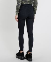 Calca-Jeans-Feminina-Super-Skinny-com-Rasgos-Preta-9453713-Preto_2