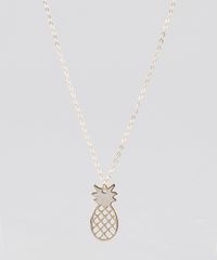 Colar-Feminino-com-Pingente-de-Abacaxi-Dourado-9435784-Dourado_1