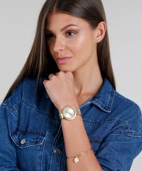 Kit-de-Relogio-Analogico-Condor-Feminino---Brinco---Pulseira---CO2035MQIK4D-Dourado-9526677-Dourado_2
